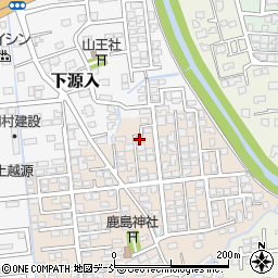 新潟県上越市上源入417-6周辺の地図