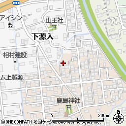 新潟県上越市上源入417-7周辺の地図