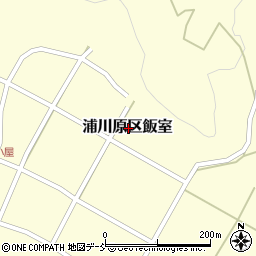 新潟県上越市浦川原区飯室周辺の地図