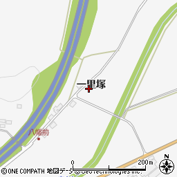 福島県白河市小田川一里塚周辺の地図