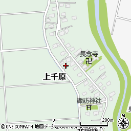 新潟県上越市上千原973周辺の地図