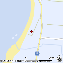 石川県羽咋郡志賀町赤崎ハ63周辺の地図