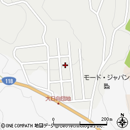 福島県石川町（石川郡）塩沢（大日向）周辺の地図