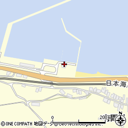 有間川漁港フィッシャリーナ休憩施設周辺の地図