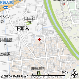 新潟県上越市上源入418-5周辺の地図