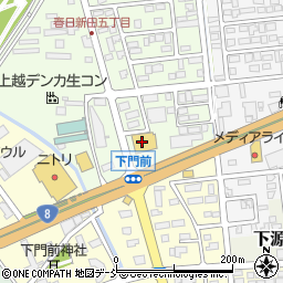 オートバックス上越店周辺の地図