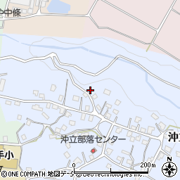 新潟県十日町市沖立周辺の地図