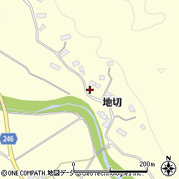 福島県いわき市大久町大久地切98周辺の地図