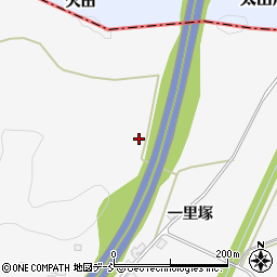 福島県白河市小田川姫鶴内周辺の地図