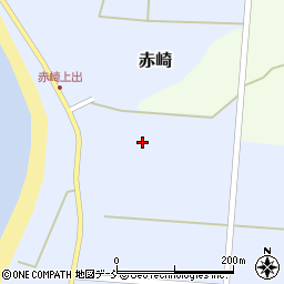 石川県羽咋郡志賀町赤崎イ周辺の地図