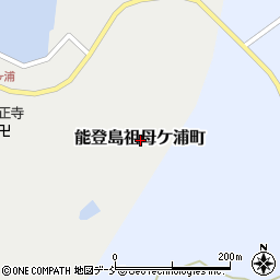 石川県七尾市能登島祖母ケ浦町周辺の地図