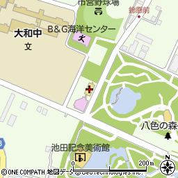 大和公民館周辺の地図