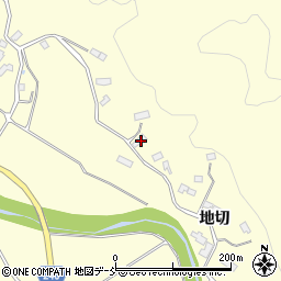 福島県いわき市大久町大久地切134周辺の地図