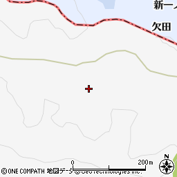 福島県白河市小田川鎌入周辺の地図