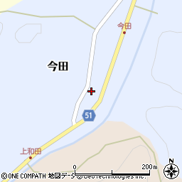 石川県羽咋郡志賀町今田乙77周辺の地図