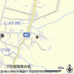 新潟県十日町市中条乙周辺の地図