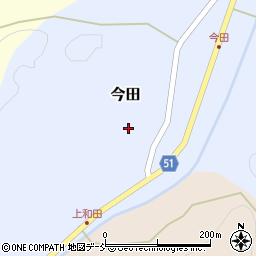 石川県羽咋郡志賀町今田ロ101周辺の地図