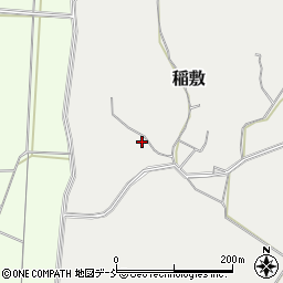 石川県羽咋郡志賀町稲敷ラ周辺の地図