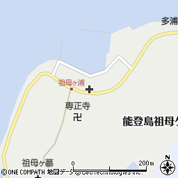 石川県七尾市能登島祖母ケ浦町2周辺の地図
