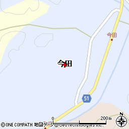 石川県志賀町（羽咋郡）今田周辺の地図