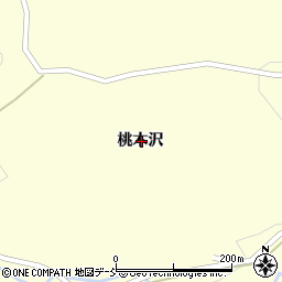福島県いわき市大久町大久桃木沢周辺の地図