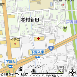 ＵＤトラックス新潟上越支店周辺の地図