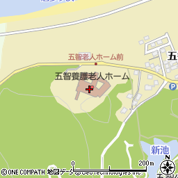 上越市五智養護老人ホーム周辺の地図