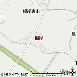 福島県泉崎村（西白河郡）泉崎（根岸）周辺の地図