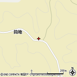 福島県石川郡平田村中倉筒地354周辺の地図