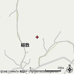 石川県羽咋郡志賀町稲敷乙周辺の地図