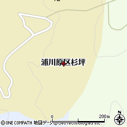 新潟県上越市浦川原区杉坪周辺の地図