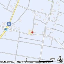 新潟県上越市中青野周辺の地図