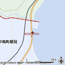 石川県七尾市中島町横見ヌ周辺の地図