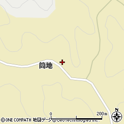 福島県石川郡平田村中倉筒地234周辺の地図