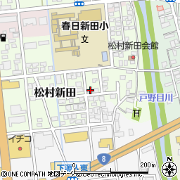 新潟県上越市松村新田53-21周辺の地図