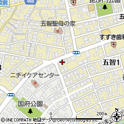 アオキ家電株式会社　五智店周辺の地図