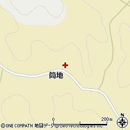 福島県石川郡平田村中倉筒地331周辺の地図