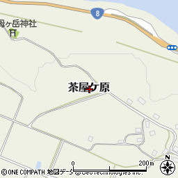 新潟県上越市茶屋ケ原周辺の地図