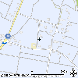 新潟県上越市青野周辺の地図