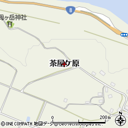 新潟県上越市茶屋ケ原周辺の地図