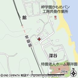 福島県いわき市久之浜町末続深谷周辺の地図