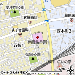 東京スター銀行イチコ直江津西店 ＡＴＭ周辺の地図