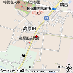 新潟県十日町市高原田116周辺の地図