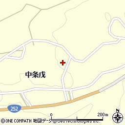 新潟県十日町市中条戊2244周辺の地図
