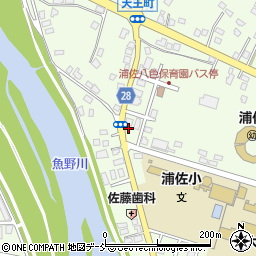 村松理容所周辺の地図