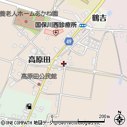 新潟県十日町市高原田123周辺の地図