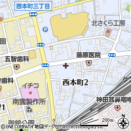 株式会社クレセント新潟　ＥＣＯ事業部アキュエラサロン周辺の地図