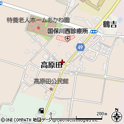 新潟県十日町市高原田186周辺の地図