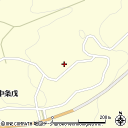 新潟県十日町市中条戊2386周辺の地図