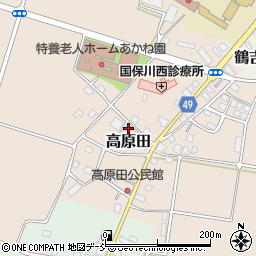 新潟県十日町市高原田207周辺の地図